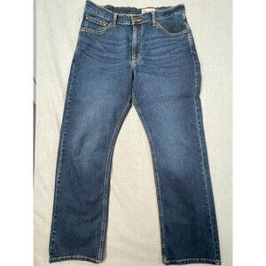 Wrangler Est. 1947 Men's Blue W34/L32 Relaxed Boot Denim Cotton Pants USED